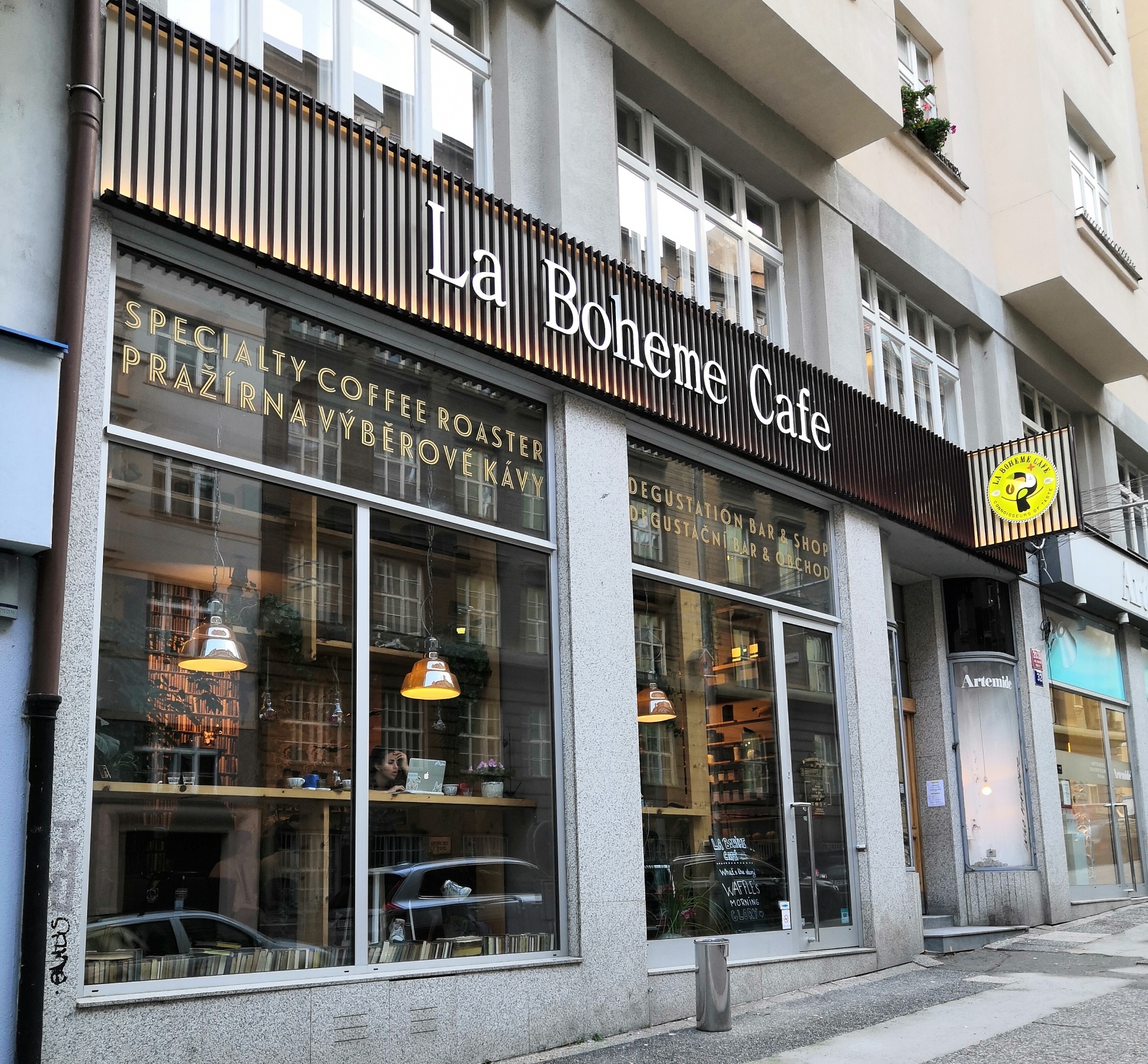 nejlepší kavárny, hodnocení kaváren, la boheme café